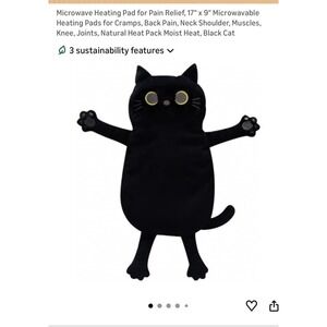 Microwave Heating Pad for Pain Relief, Cramps, Back Pain, Neck Shoulder, muscles